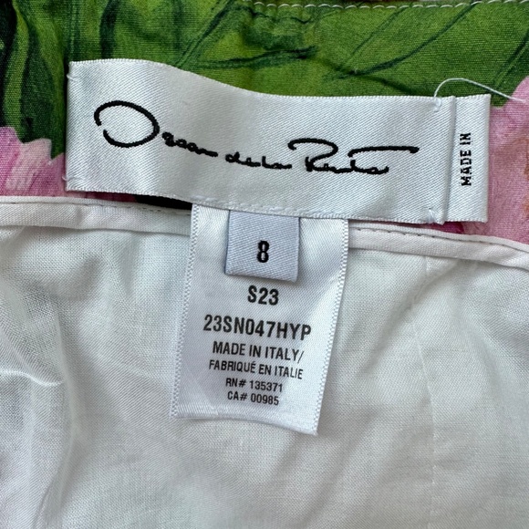 OSCAR DE LA RENTA HYDRANGEA GOWN - SIZE 8 - Picture 8 of 9